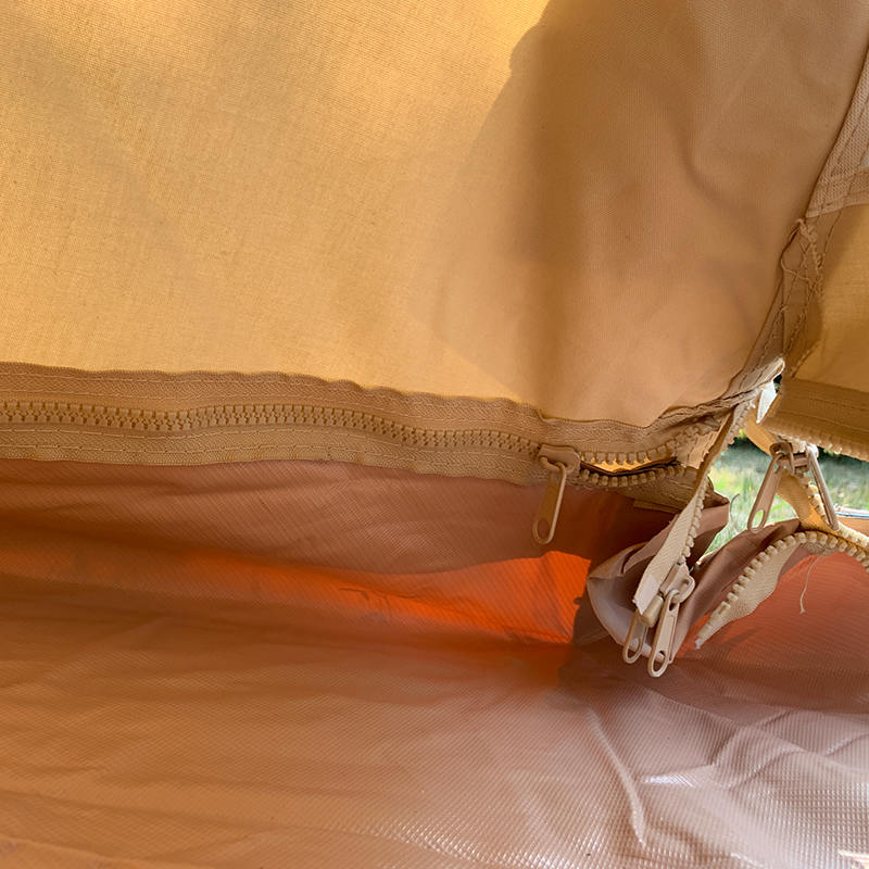 Lều vải cắm trại gia đình Tipi đơn cực 4 mét