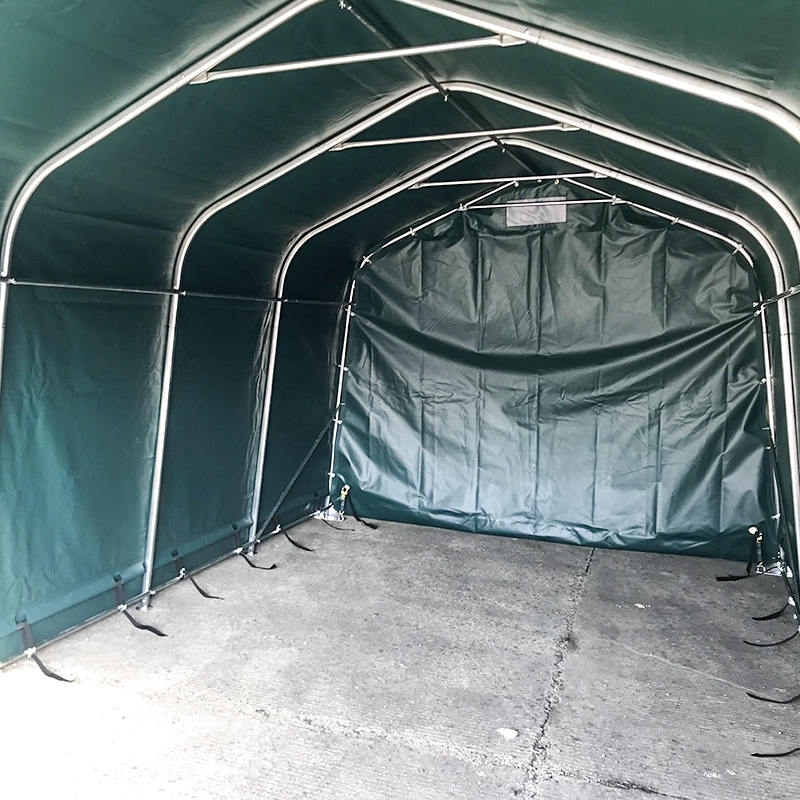 Nhà để xe và nơi trú ẩn di động chống thấm nước bằng nhựa PVC 3,3x6 (11