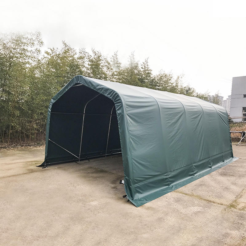 Nhà để xe và nơi trú ẩn di động chống thấm nước bằng nhựa PVC 3,3x6 (11
