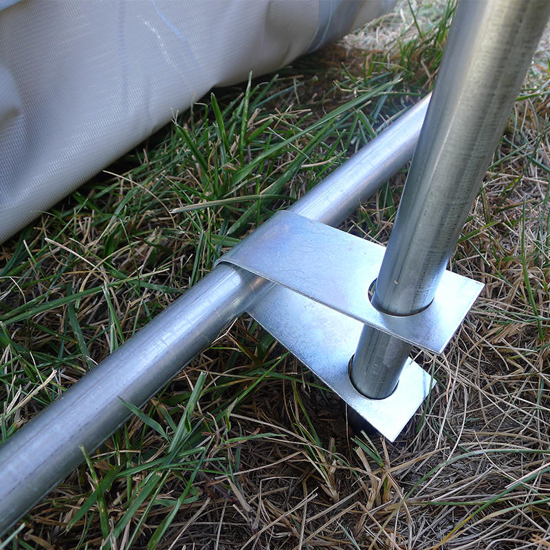 Lều lưu trữ di động nhà để xe tạm thời PVC 2,44x3,66(8