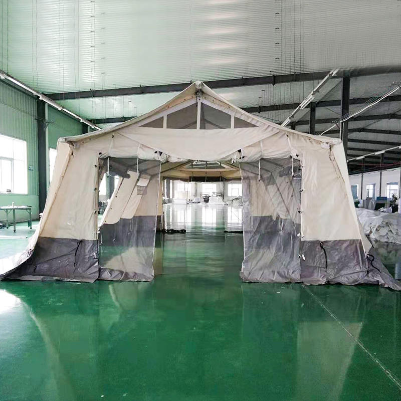 Lều đế đa năng tiêu chuẩn MSF/ICRC/IFRC 45m2 dùng cho trường học, văn phòng, phòng khám