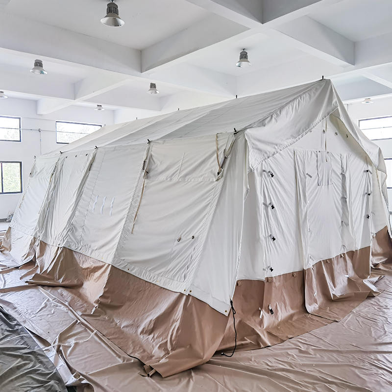 Lều đế đa năng tiêu chuẩn MSF/ICRC/IFRC 45m2 dùng cho trường học, văn phòng, phòng khám