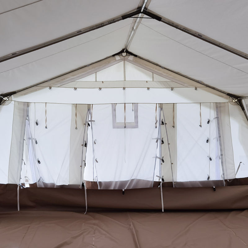 Lều đế đa năng tiêu chuẩn MSF/ICRC/IFRC 45m2 dùng cho trường học, văn phòng, phòng khám