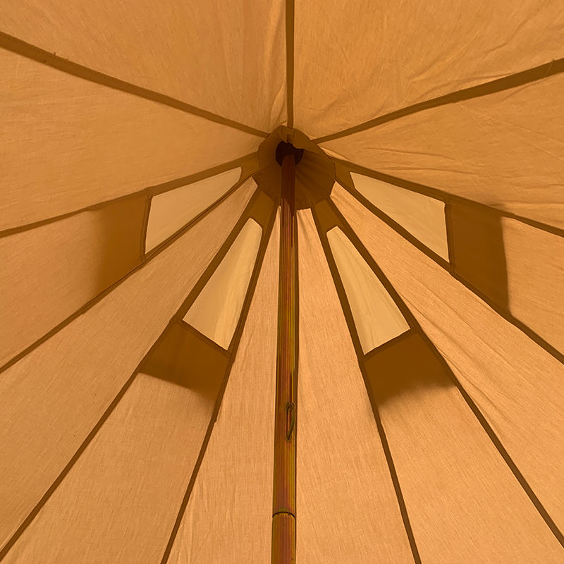 Lều chuông vải 4m 4 người dành cho cắm trại gia đình