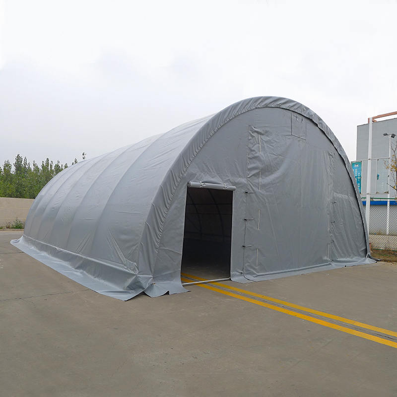 Lều lưu trữ hình vòm 9x12mx4,5, Sảnh lều hình vòm tròn