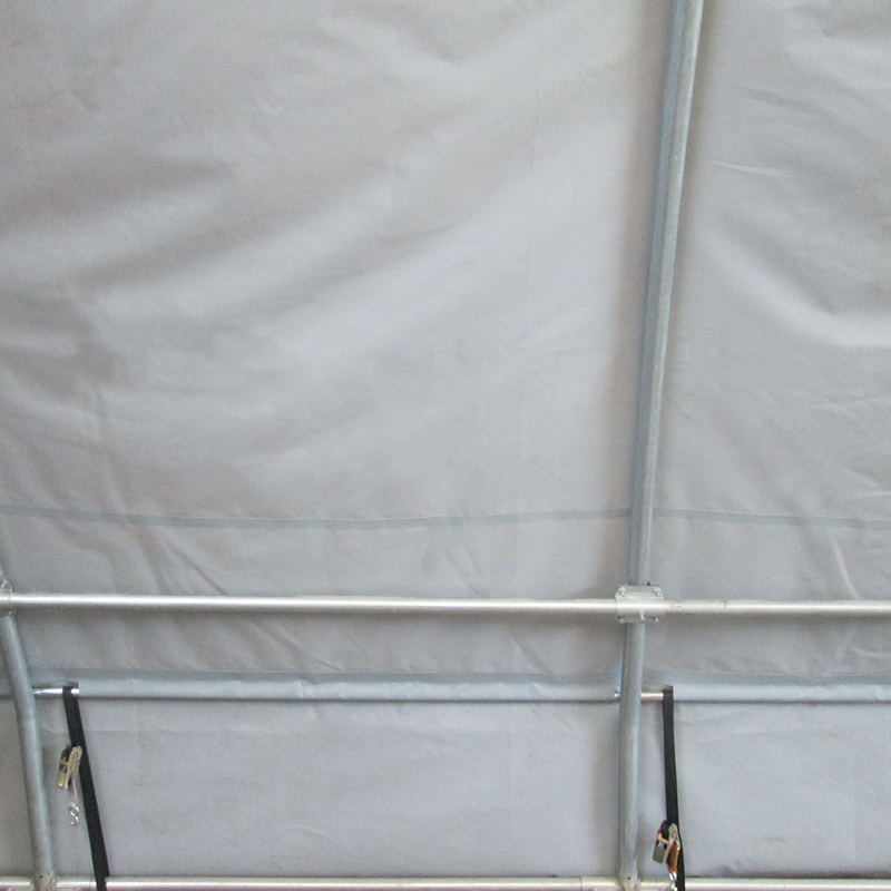 Lều chứa hình vòm mũi tên 9x12m, Sảnh lều hình bán nguyệt