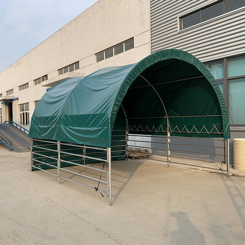 Chuồng chăn nuôi di động 4x4mx3,15m cho ngựa, bò, cừu