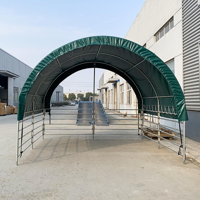 Chuồng chăn nuôi di động 4x4mx3,15m cho ngựa, bò, cừu