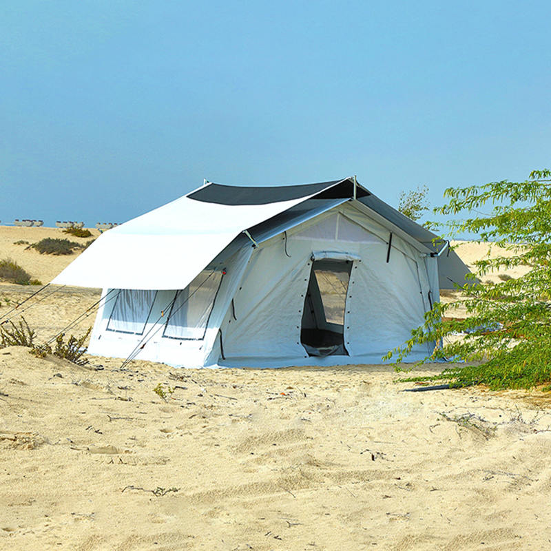 Lều trung tâm đa năng tiêu chuẩn 24m2 của UNICEF với hệ thống thông gió tốt