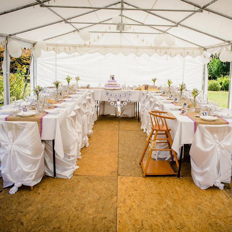 Marquee sự kiện ngoài trời PVC sang trọng 6x12m