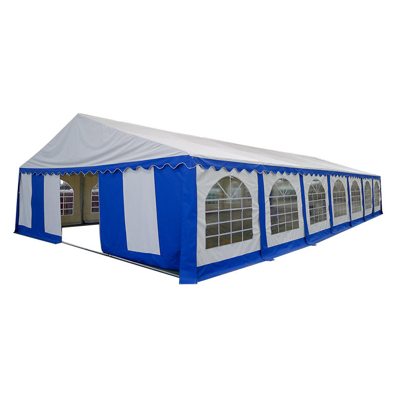 Lều tiệc PVC 7x15m Marquee sang trọng cho bữa tiệc sân vườn