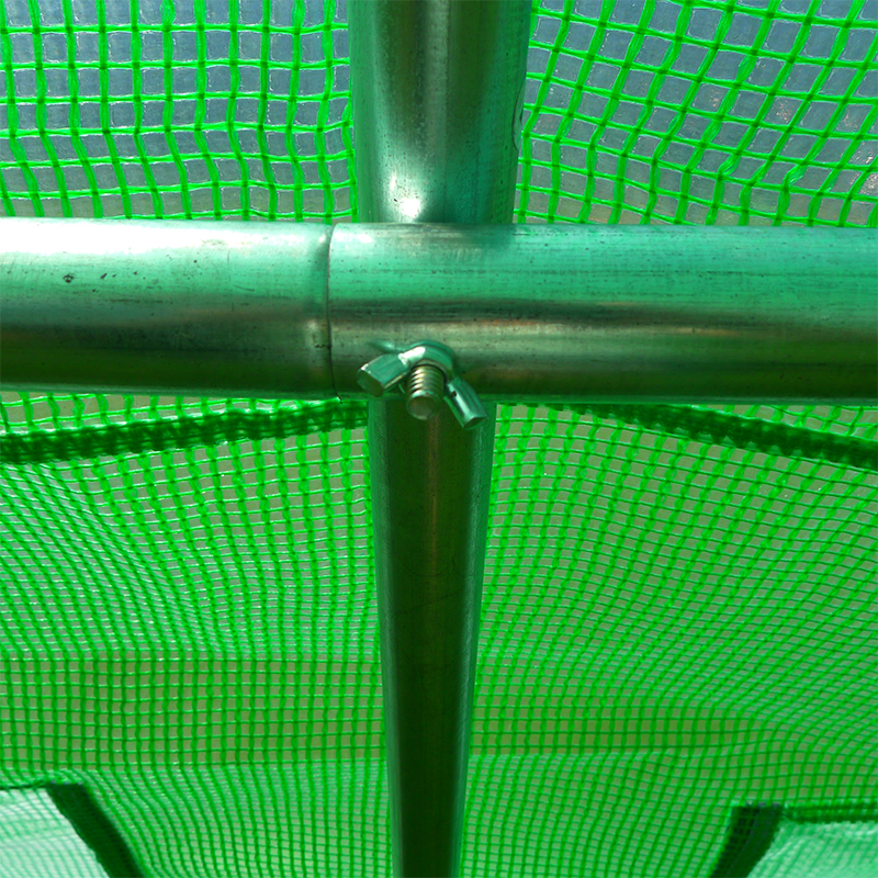 Nhà kính Polytunnel hạng nặng lớn 4x10x2,3m