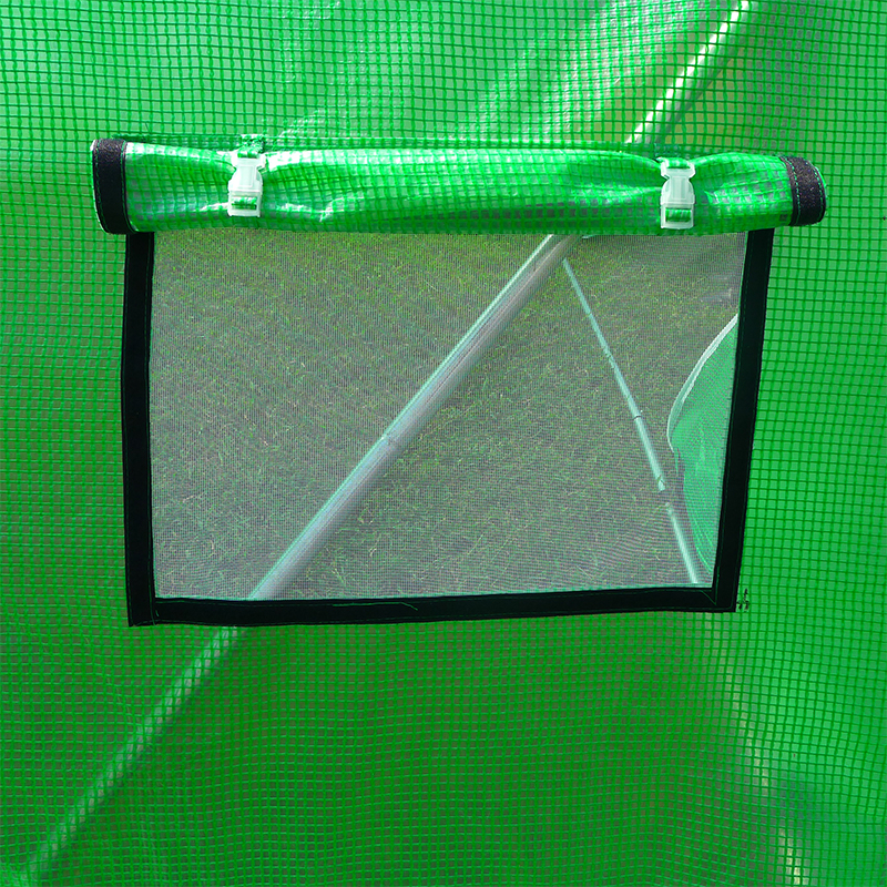 Nhà kính Polytunnel hạng nặng lớn 4x10x2,3m