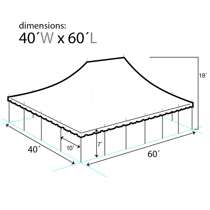 Lều cực thương mại cao cấp 40