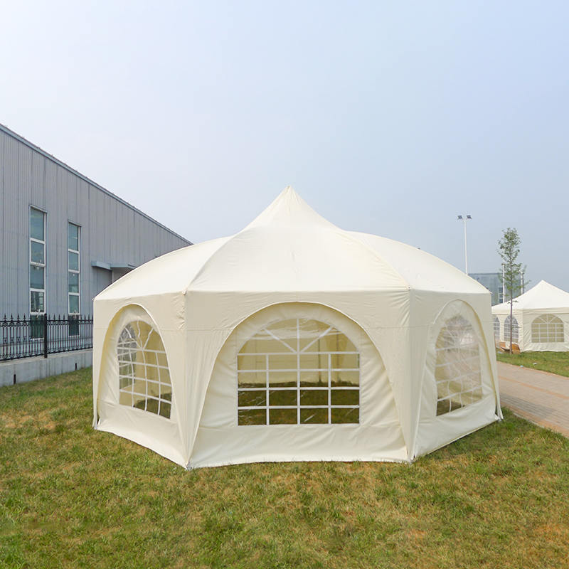 Chùa hình bát giác truyền thống 6x6m Gazebo Garden Marquee