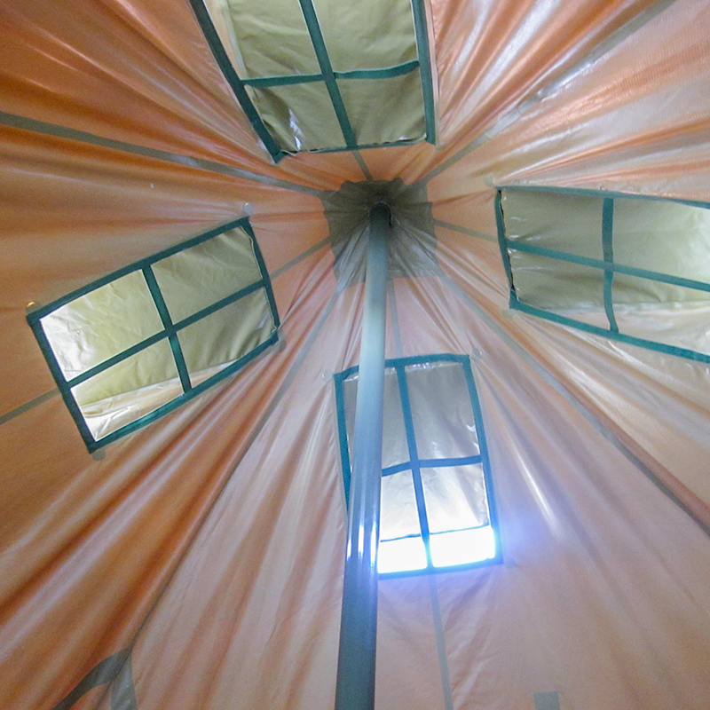 Lều cứu trợ thiên tai 5x5m 8-12 người Lều quân đội