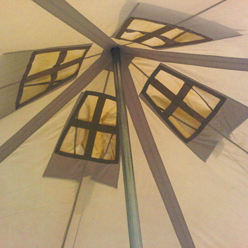 Lều cứu trợ thiên tai 5x5m 8-12 người Lều quân đội