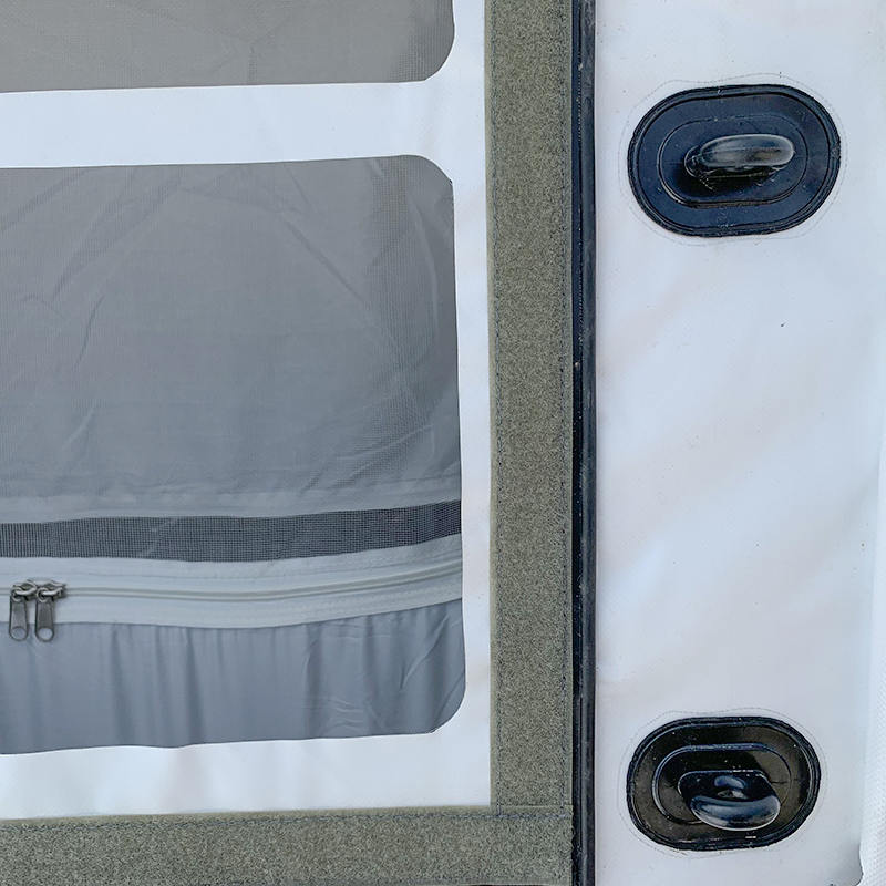 Lều bơm hơi của Bệnh viện Chữ thập đỏ rộng 30 m2