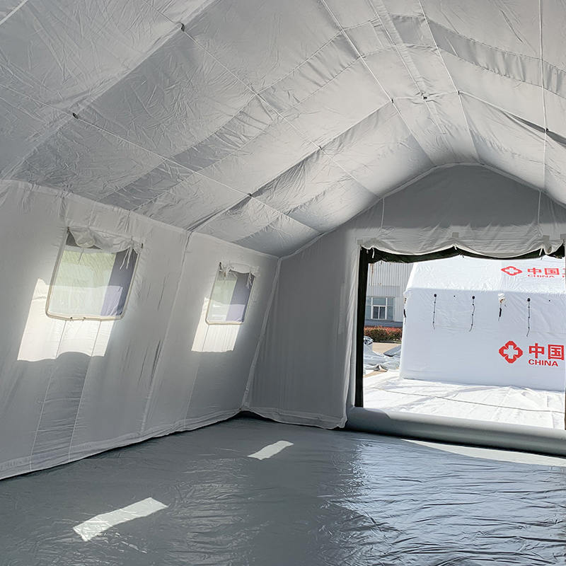 Lều bơm hơi chỉ huy quân sự triển khai nhanh 30 mét vuông