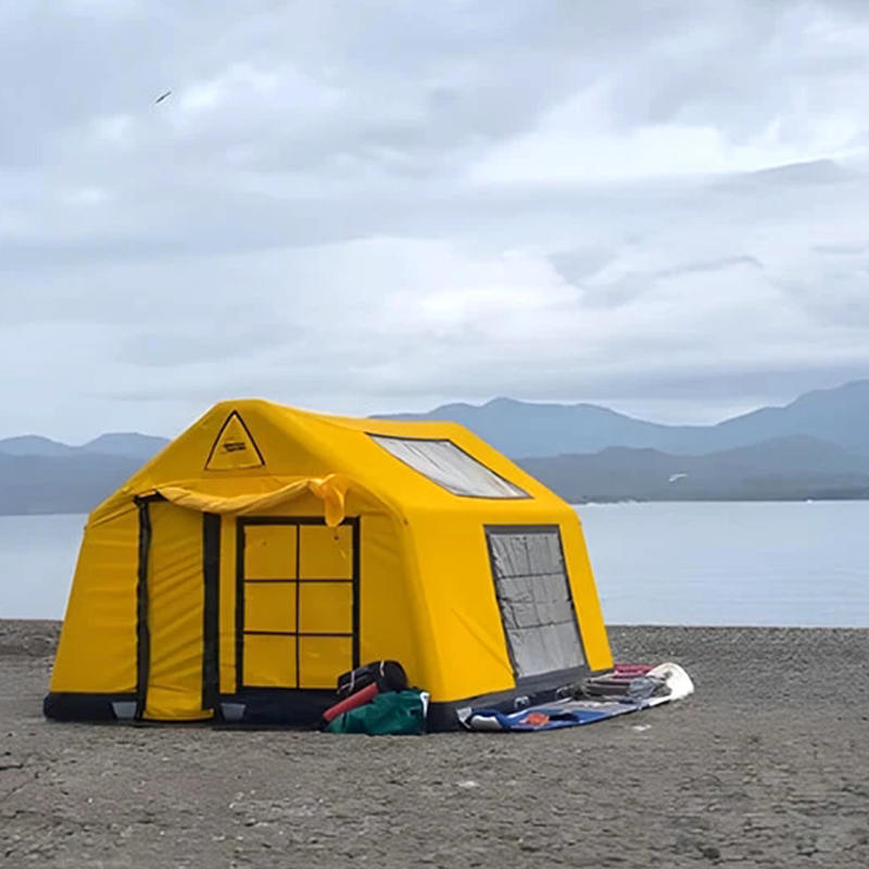 8-10 Người Lều cắm trại bơm hơi chống cháy và chống vi khuẩn bốn mùa quyến rũ