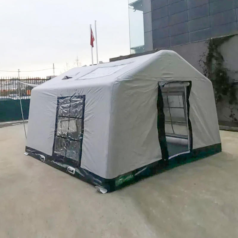 8-10 Người Lều cắm trại bơm hơi chống cháy và chống vi khuẩn bốn mùa quyến rũ