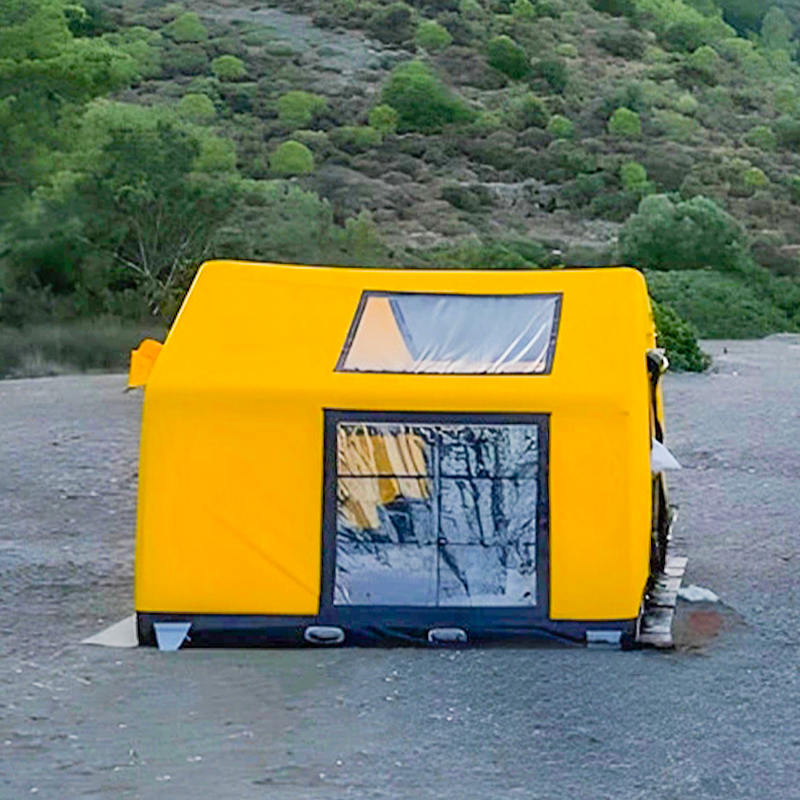 8-10 Người Lều cắm trại bơm hơi chống cháy và chống vi khuẩn bốn mùa quyến rũ