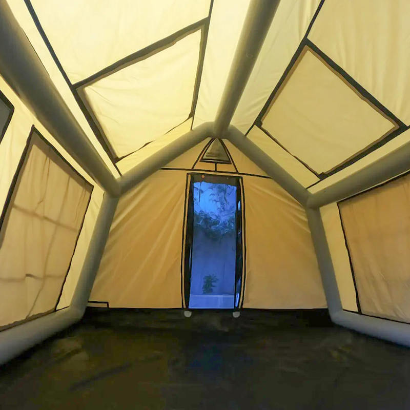 8-10 Người Lều cắm trại bơm hơi chống cháy và chống vi khuẩn bốn mùa quyến rũ