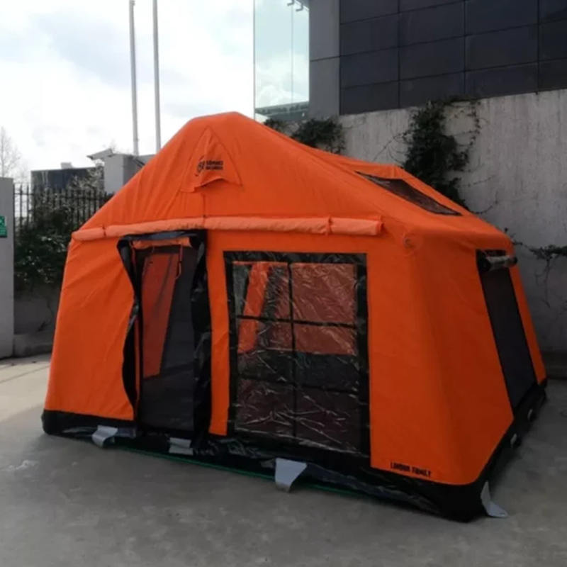 8-10 Người Lều cắm trại bơm hơi chống cháy và chống vi khuẩn bốn mùa quyến rũ