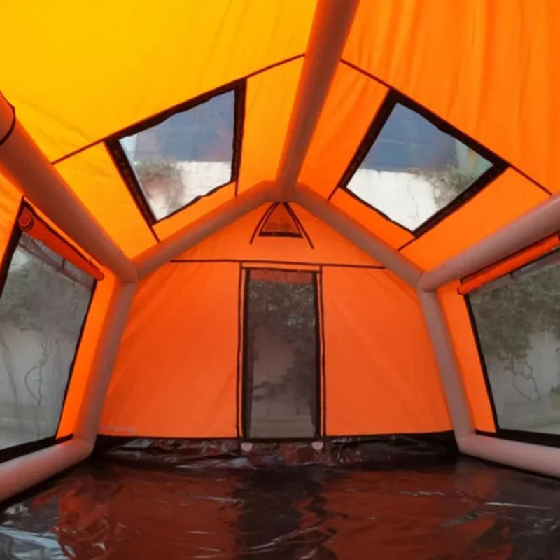 8-10 Người Lều cắm trại bơm hơi chống cháy và chống vi khuẩn bốn mùa quyến rũ