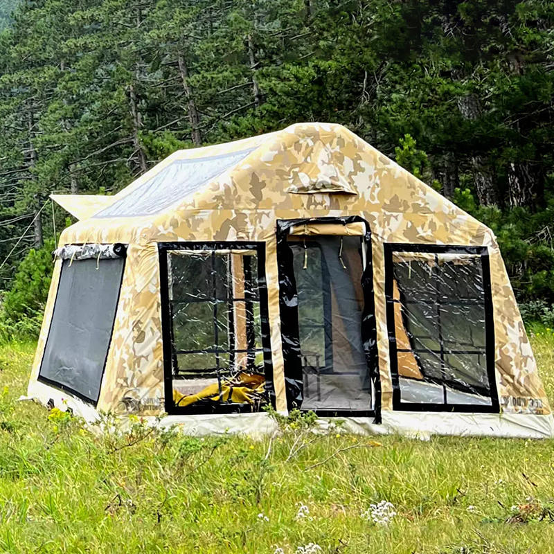 Lều cắm trại bơm hơi toàn cảnh bốn mùa 8-10 người